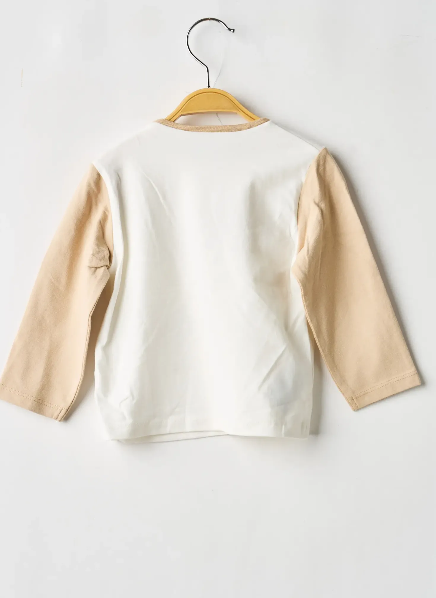 T-shirt Mayoral Beige Manches Longues