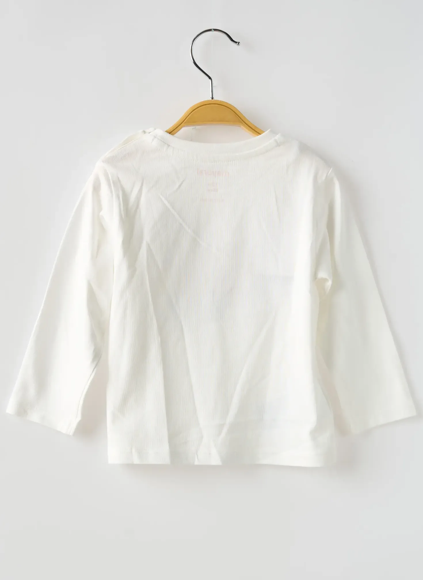 T-shirt Mayoral Blanc Manches Longues