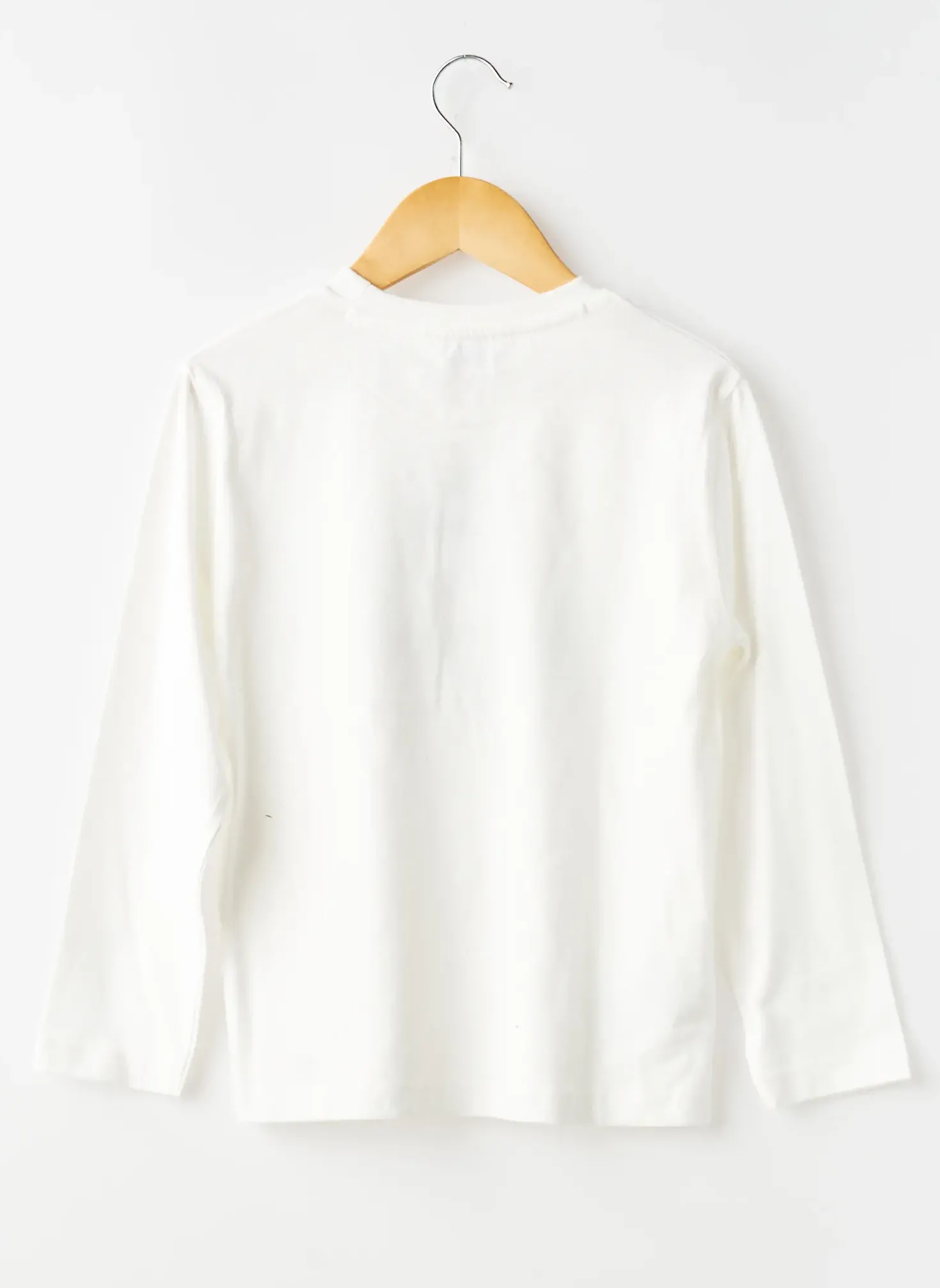 T-shirt Mayoral Blanc Manches Longues
