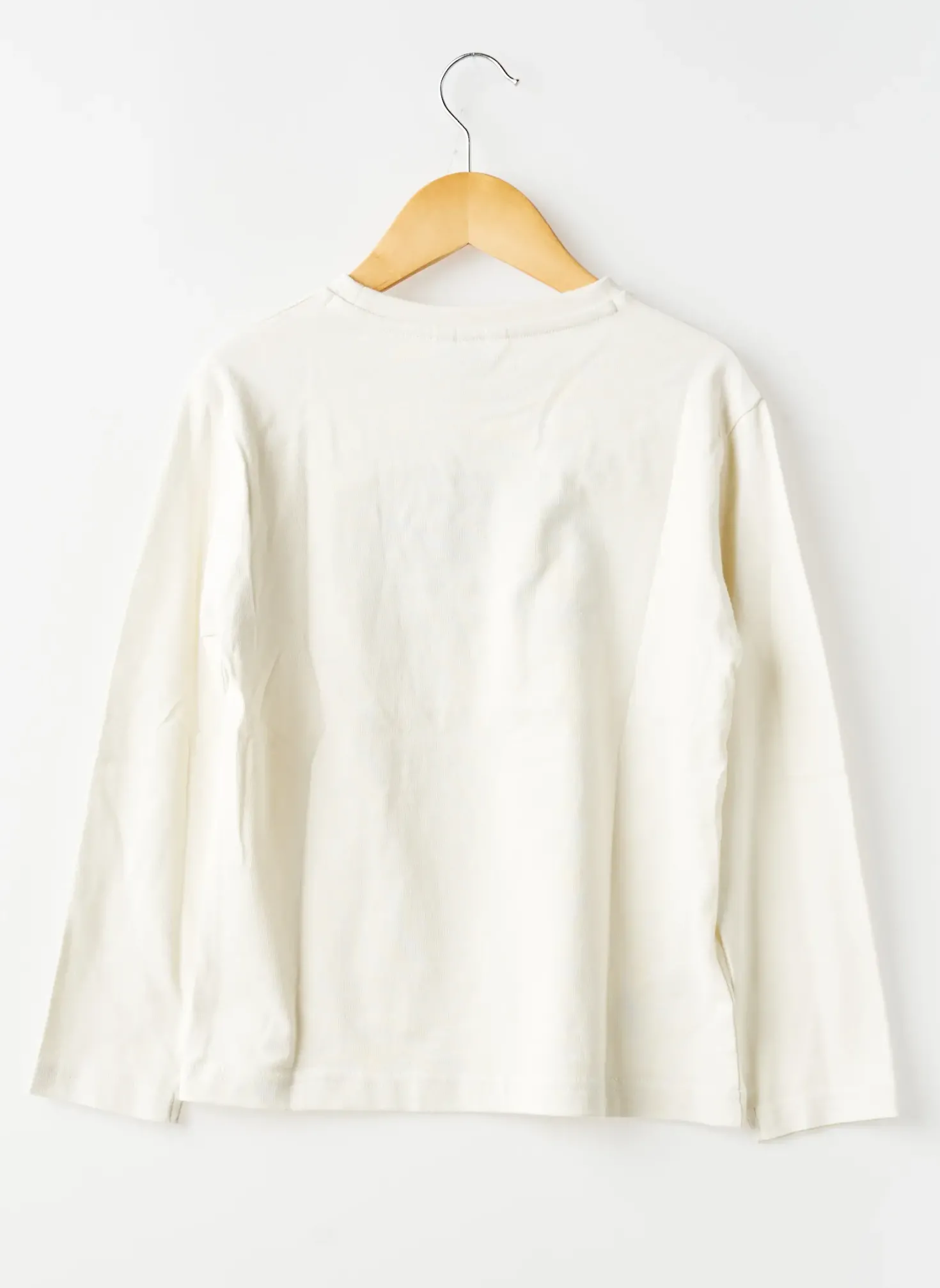 T-shirt Mayoral Blanc Manches Longues