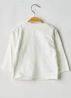 T-shirt Mayoral Blanc Manches Longues