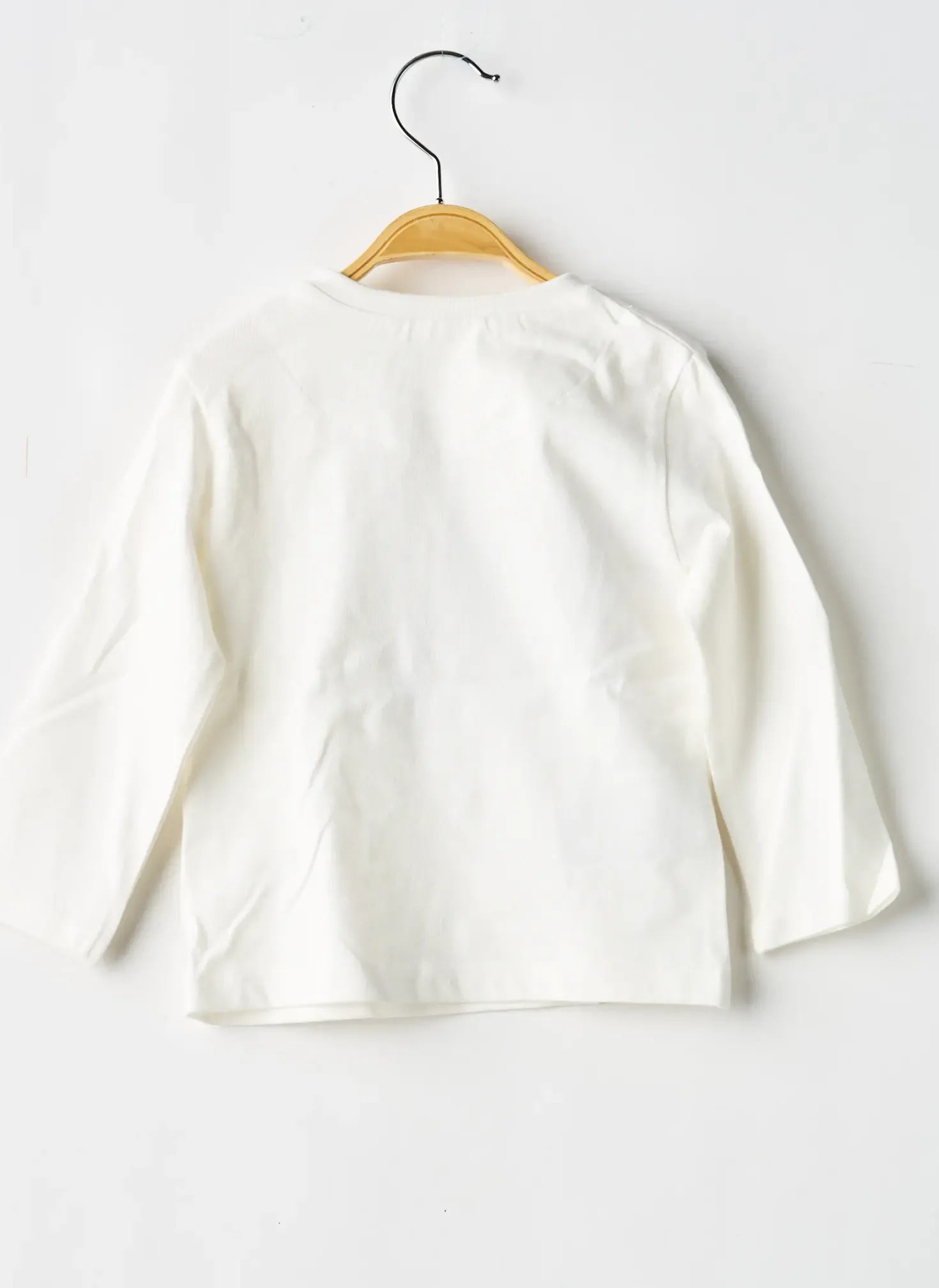 T-shirt Mayoral Blanc Manches Longues