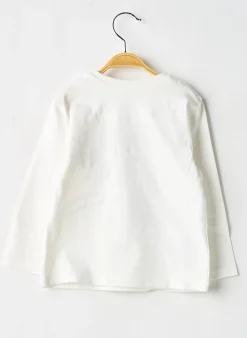 T-shirt Mayoral Blanc Manches Longues