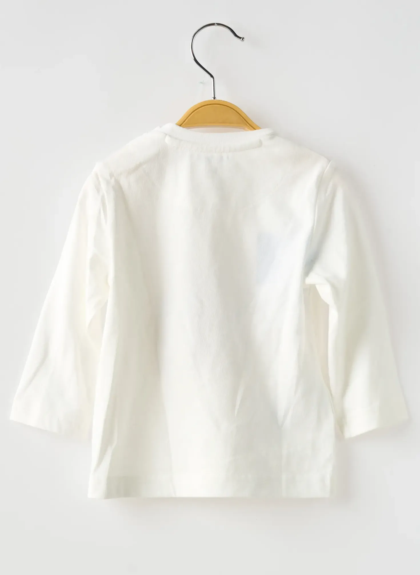 T-shirt Mayoral Blanc Manches Longues