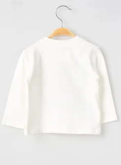 T-shirt Mayoral Blanc Manches Longues