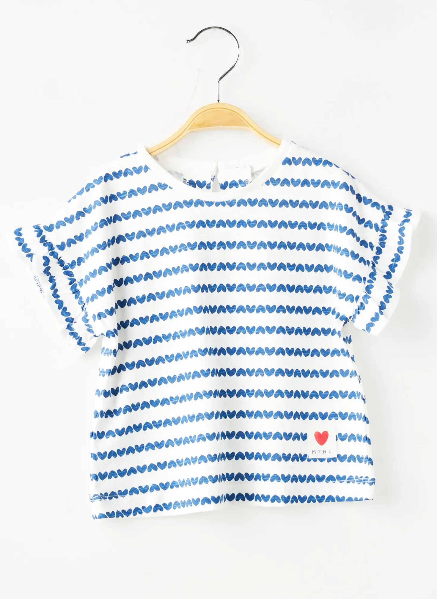 T-shirt Mayoral Bleu Manches Courtes
