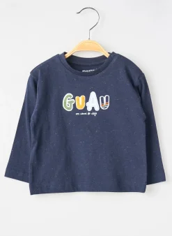 T-shirt Mayoral Bleu Manches Longues