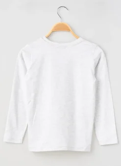 T-shirt Mayoral Gris Manches Longues
