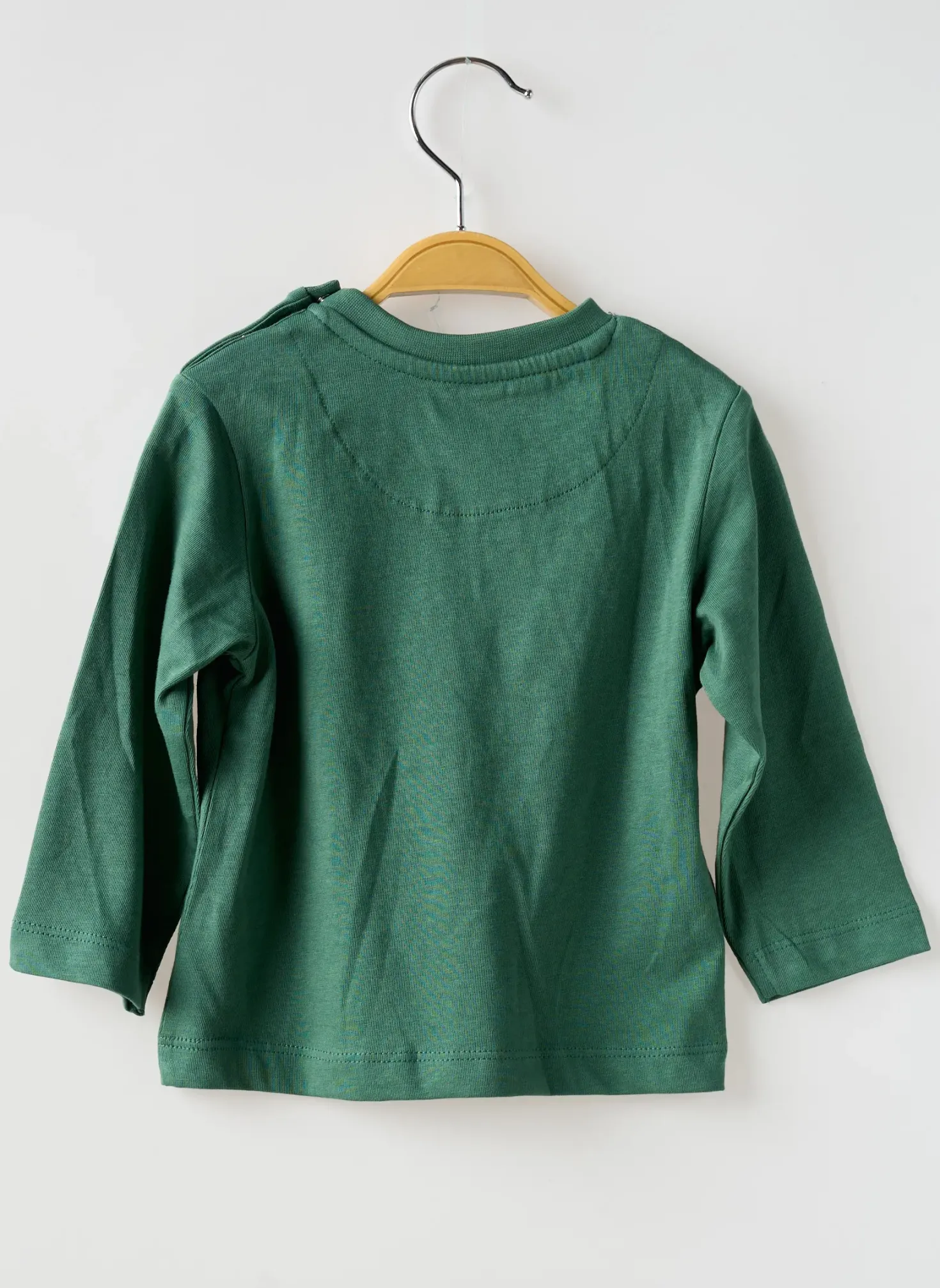 T-shirt Mayoral Vert Manches Longues