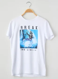 T-shirt Name It Blanc