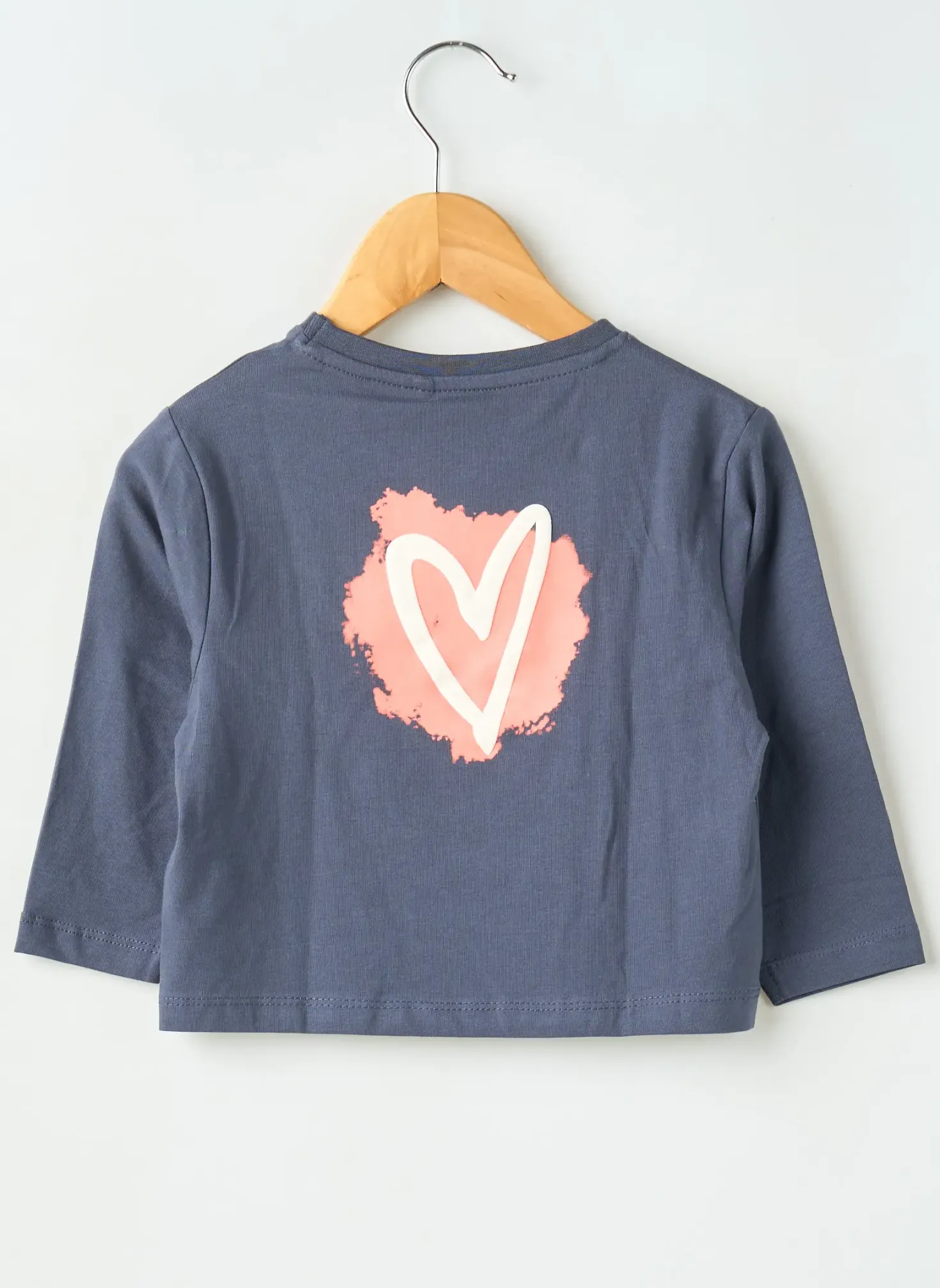 T-shirt Name It Bleu Manches Longues