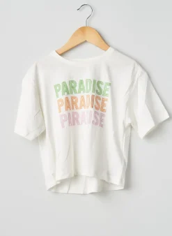 T-shirt Name It Ecru