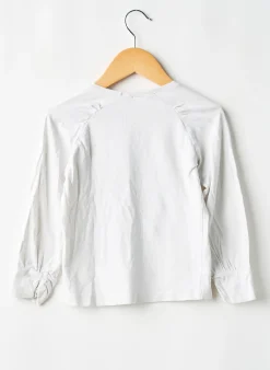 T-shirt Nky Blanc Manches Longues