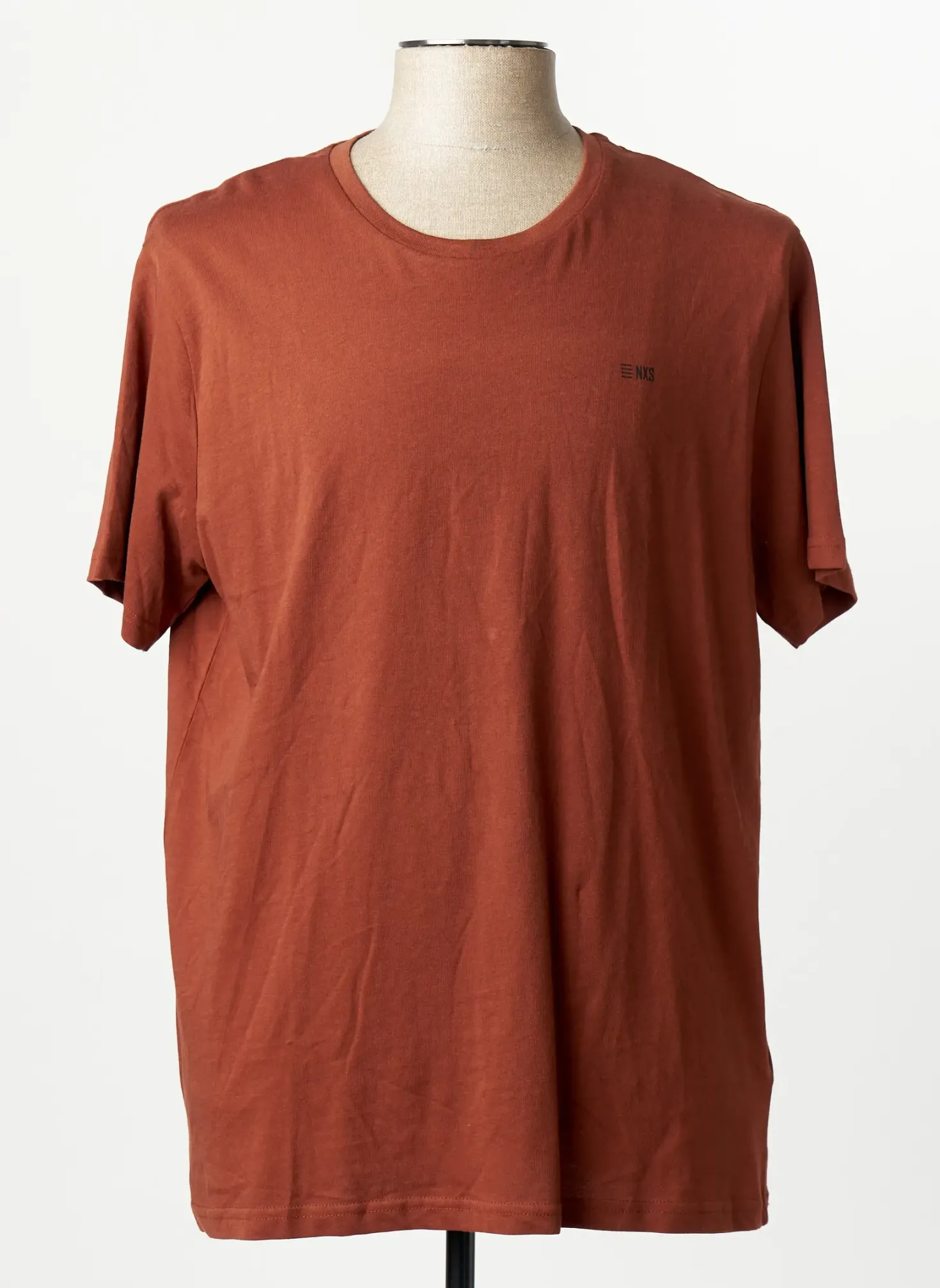 T-shirt No Excess Marron