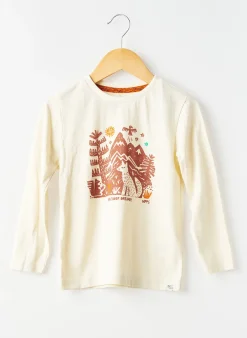 T-shirt Noppies Beige Manches Longues
