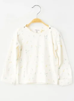 T-shirt Noppies Beige Manches Longues