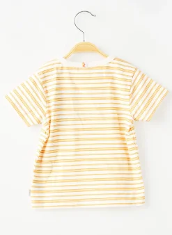 T-shirt Noppies Jaune Manches Courtes