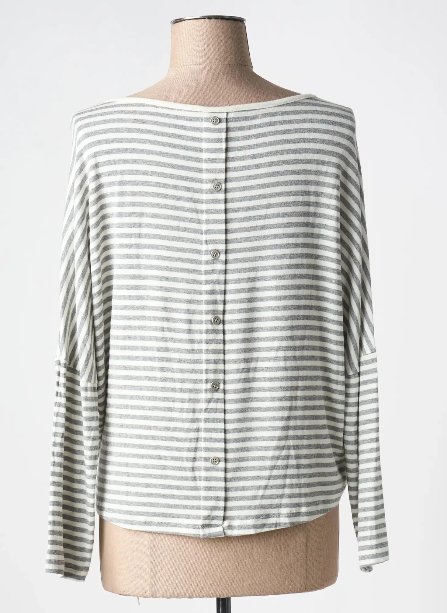 T-shirt Pako Litto Blanc Manches Longues