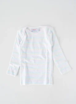 T-shirt Petit Bateau Rose Manches Longues
