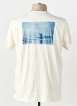 T-shirt Petrol Industries Blanc