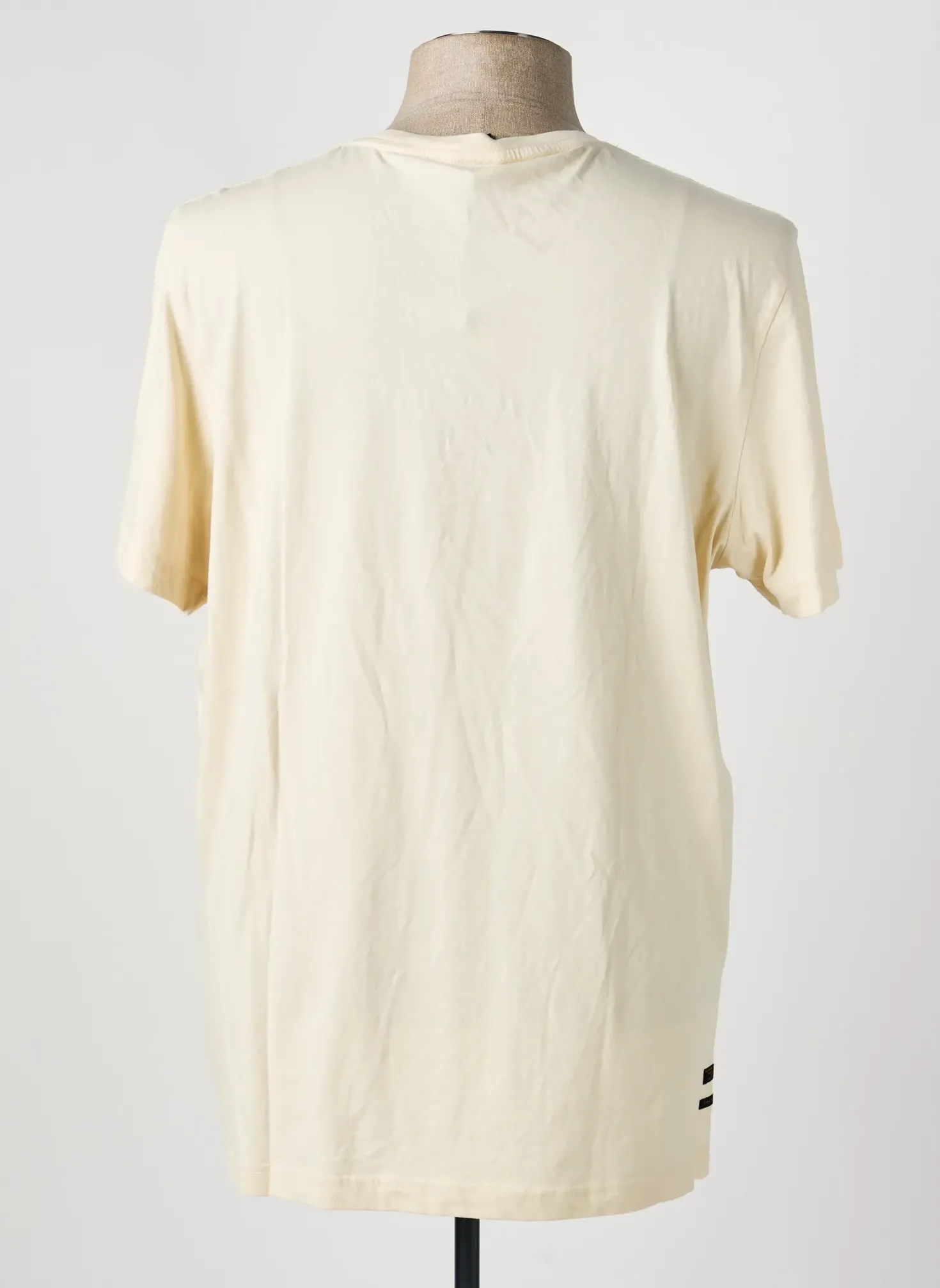 T-shirt Pme Legend Beige Manches Courtes