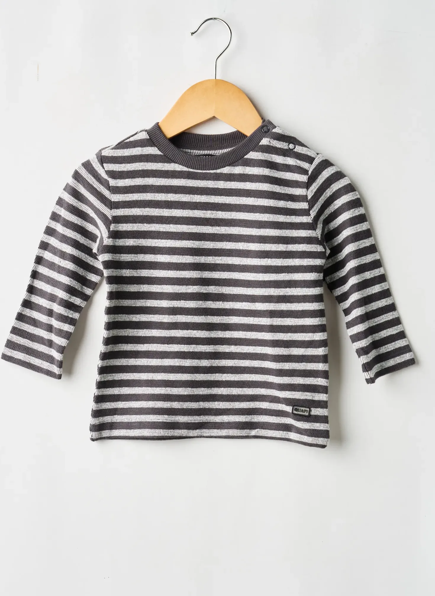 T-shirt Quapi Gris Manches Longues