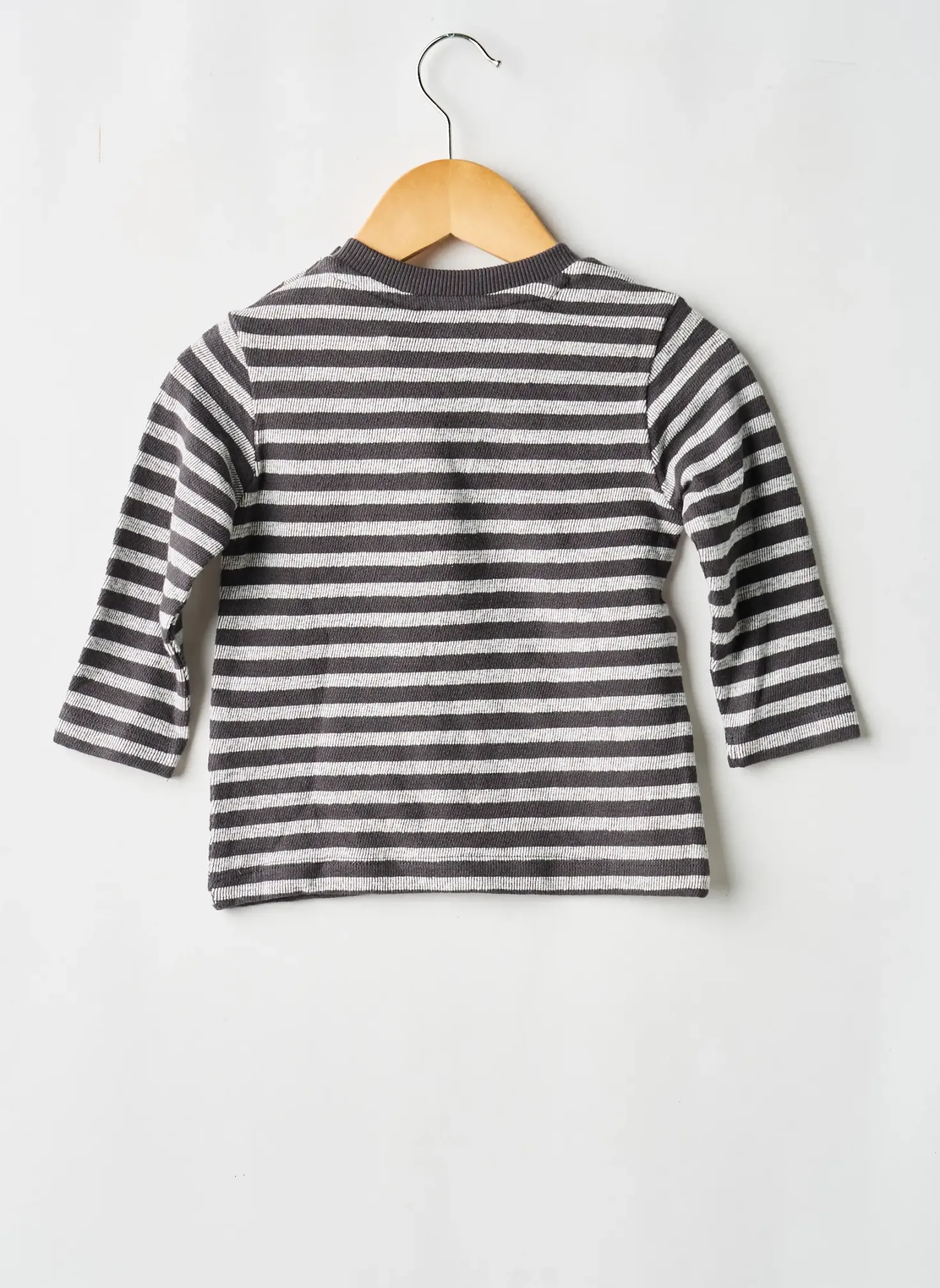 T-shirt Quapi Gris Manches Longues