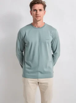T-shirt Ragwear Bleu Manches Longues