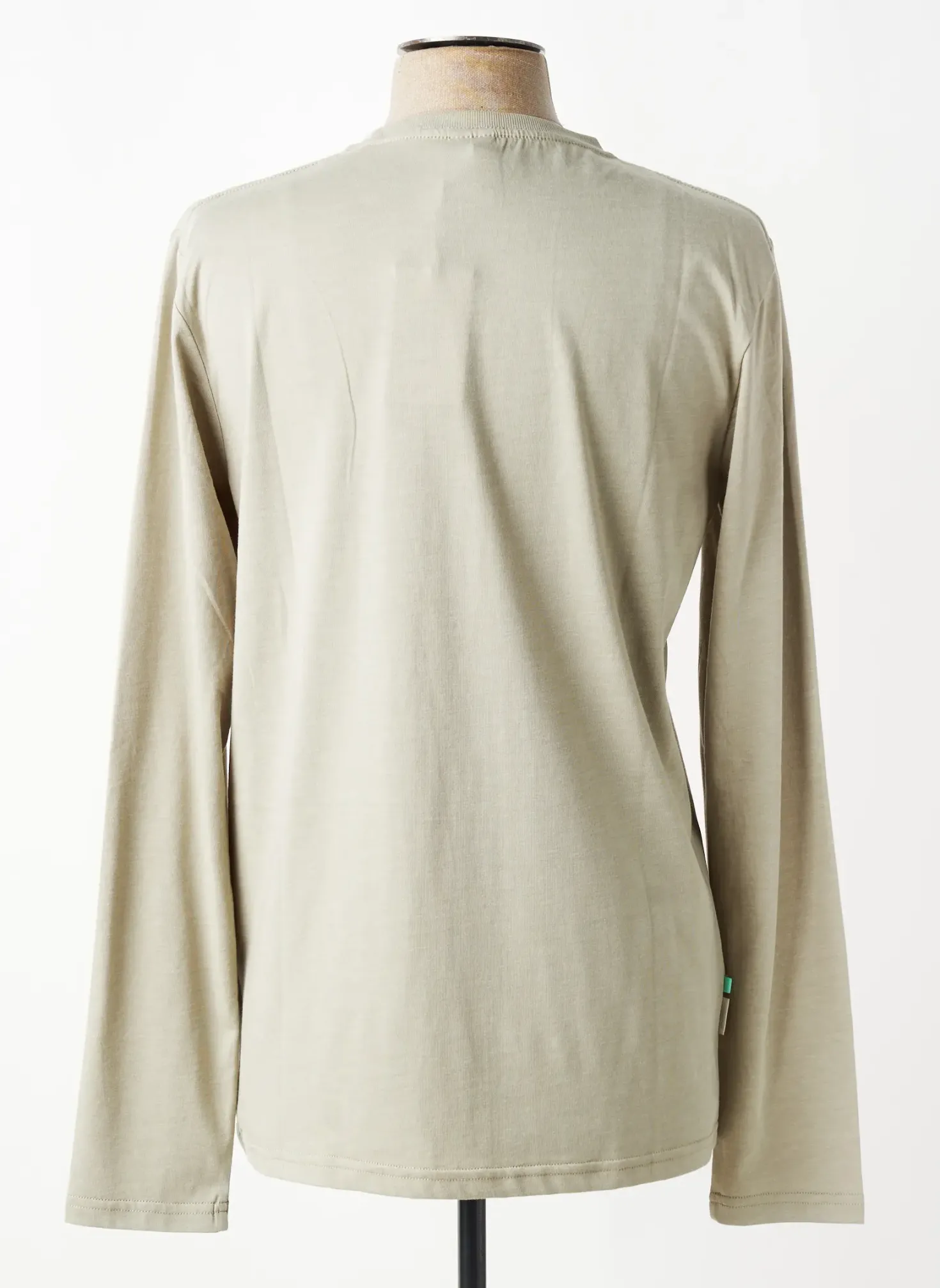 T-shirt Ragwear Vert Clair Manches Longues