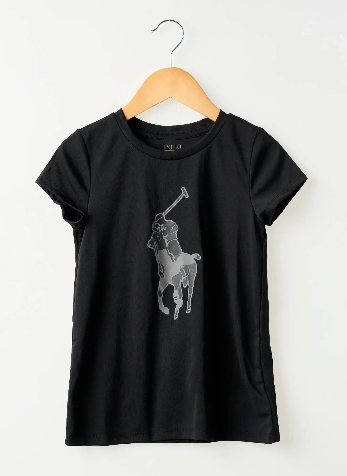 T-shirt Ralph Lauren Noir Manches Courtes