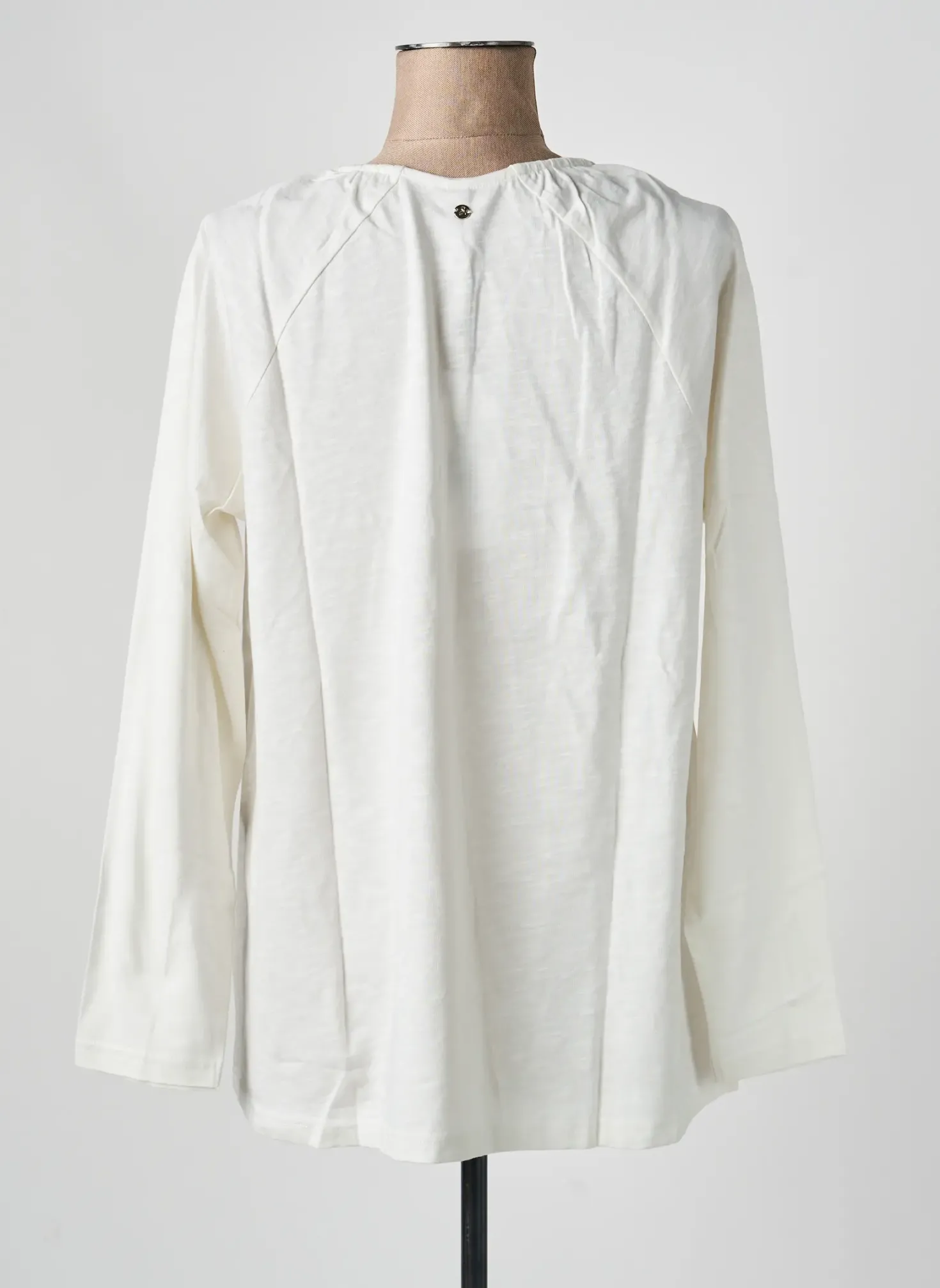 T-shirt Sheego Beige Manches Longues