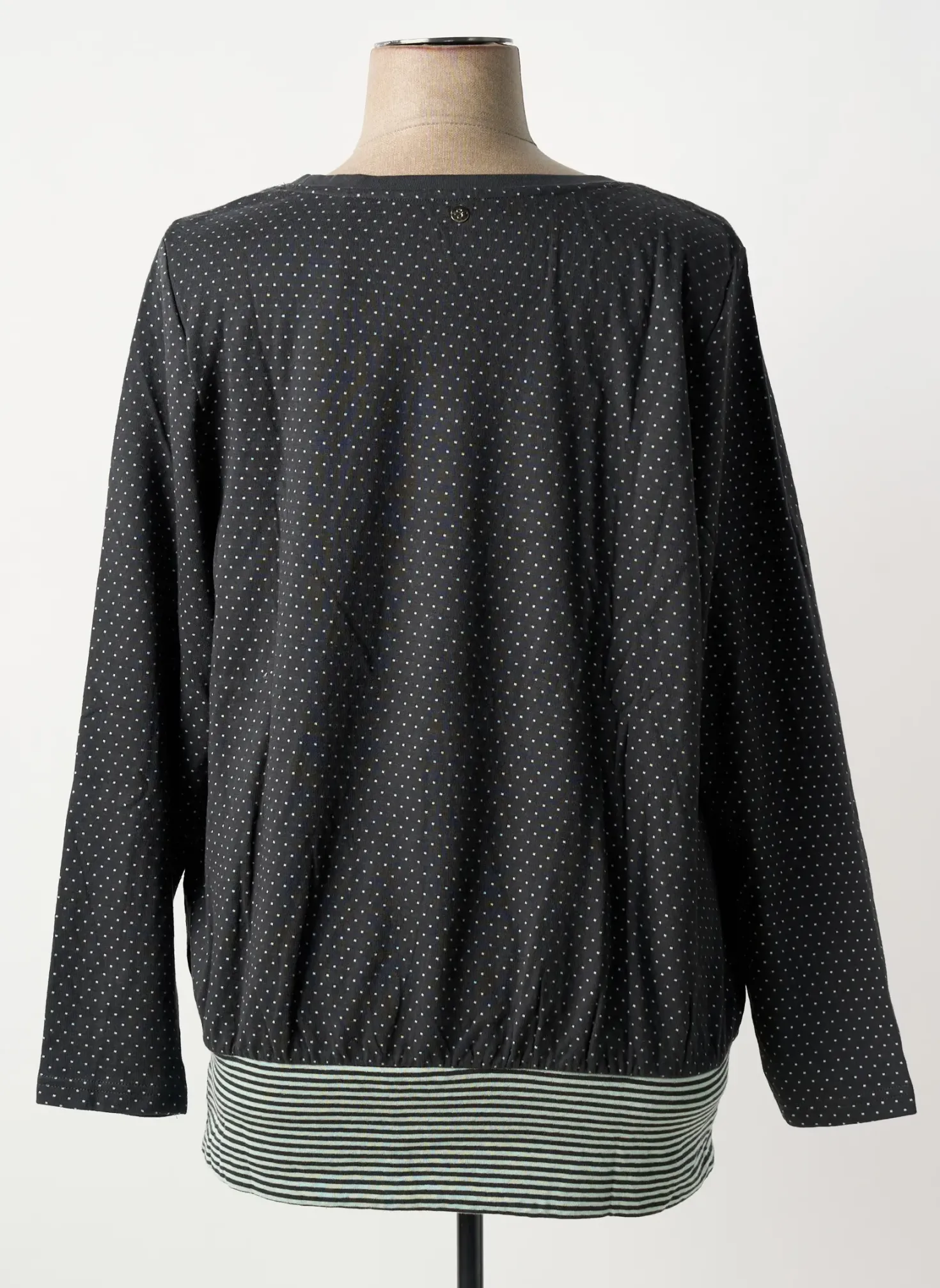 T-shirt Sheego Gris Manches Longues