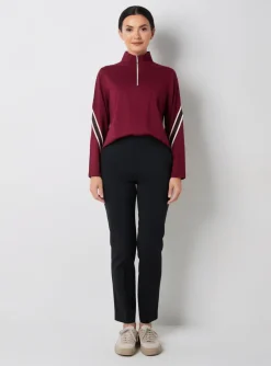 T-shirt Sheego Rouge Manches Longues