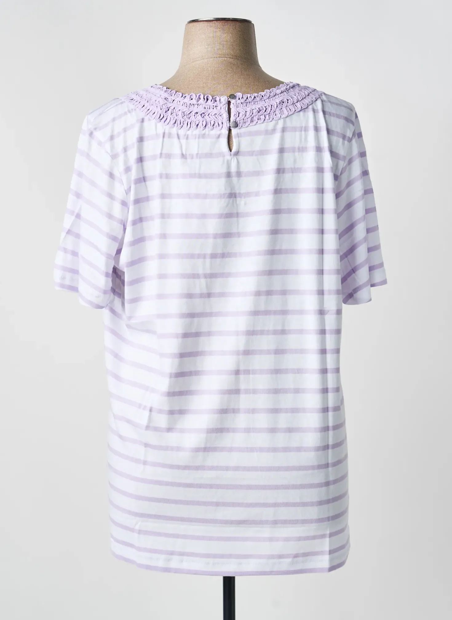 T-shirt Sheego Violet Manches Courtes