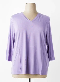 T-shirt Sheego Violet Manches 3/4