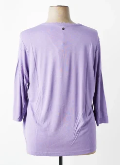 T-shirt Sheego Violet Manches 3/4