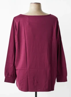 T-shirt Sheego Violet Manches Longues