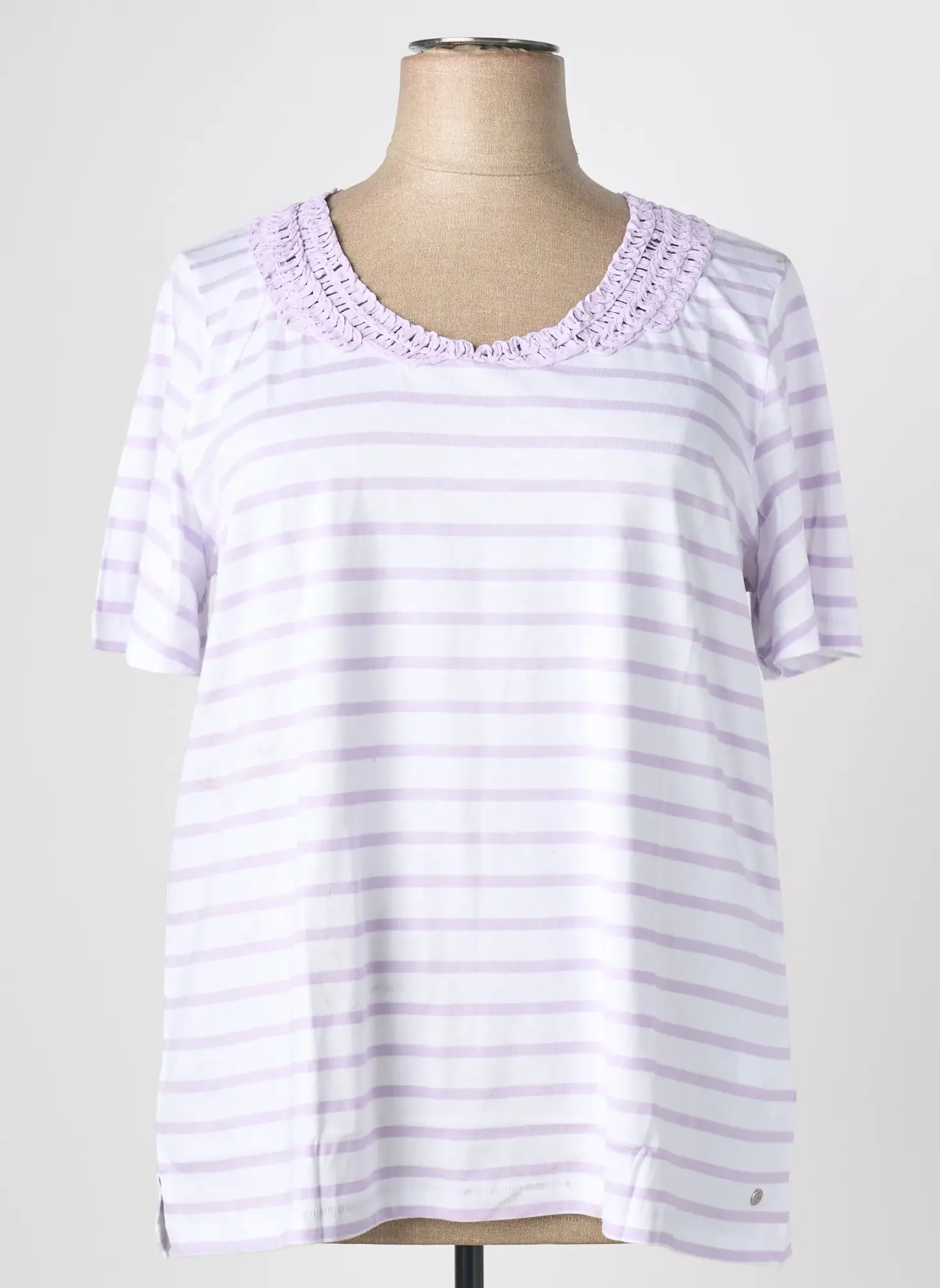 T-shirt Sheego Violet Manches Courtes