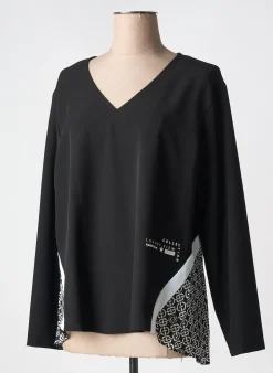 T-shirt Sportalm Noir Manches Longues