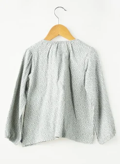 T-shirt Sucre D'orge Vert Manches Longues
