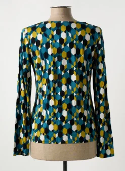 T-shirt Surkana Bleu Manches Longues