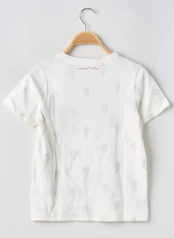 T-shirt Teddy Smith Blanc Manches Courtes