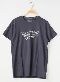T-shirt Teddy Smith Gris Manches Courtes