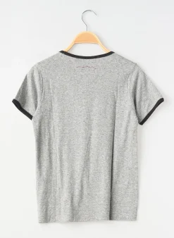 T-shirt Teddy Smith Gris Manches Courtes
