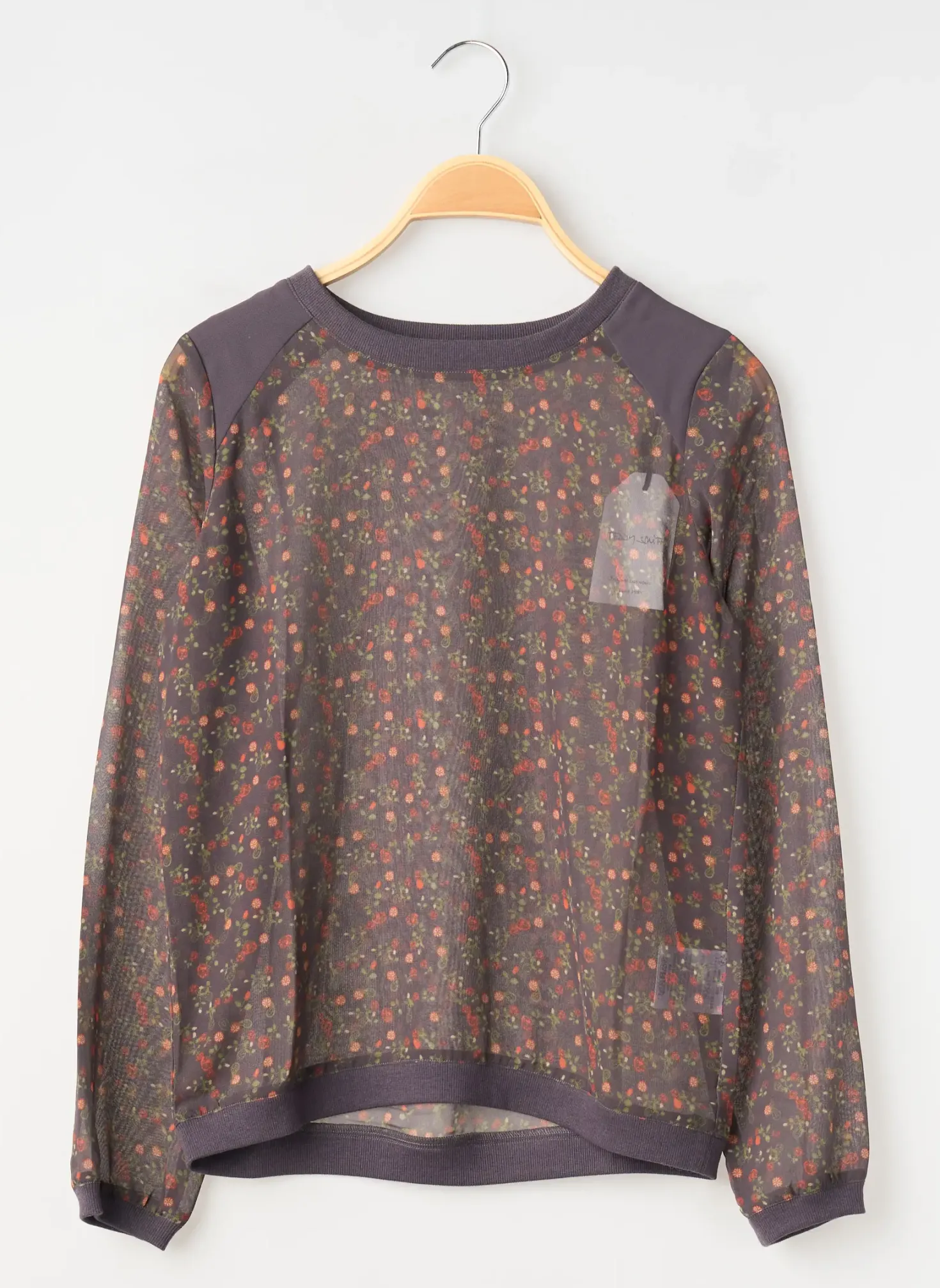 T-shirt Teddy Smith Gris Manches Longues
