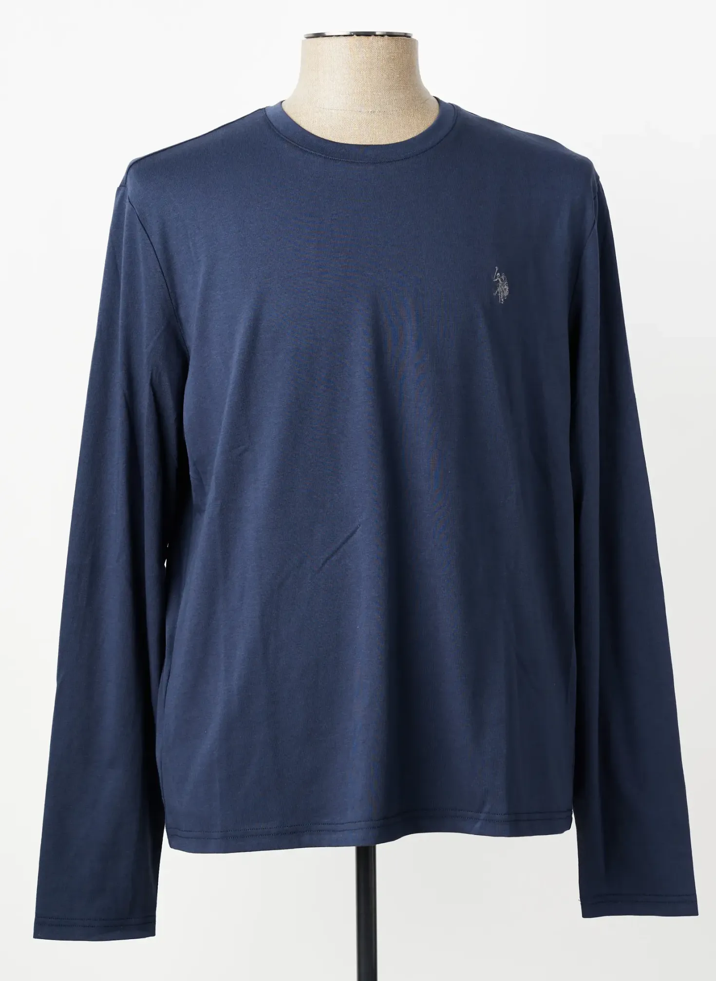 T-shirt U.s. Polo Assn Bleu Manches Longues