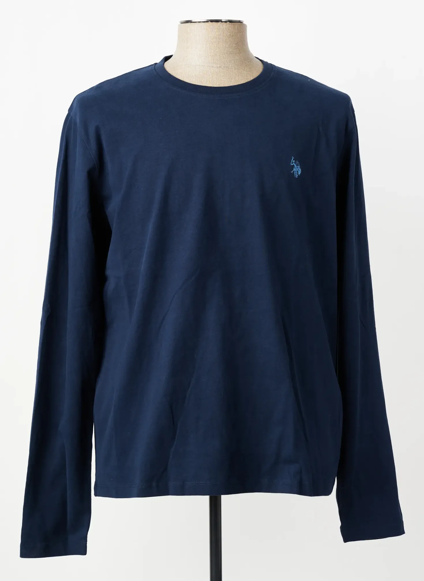 T-shirt U.s. Polo Assn Bleu Manches Longues