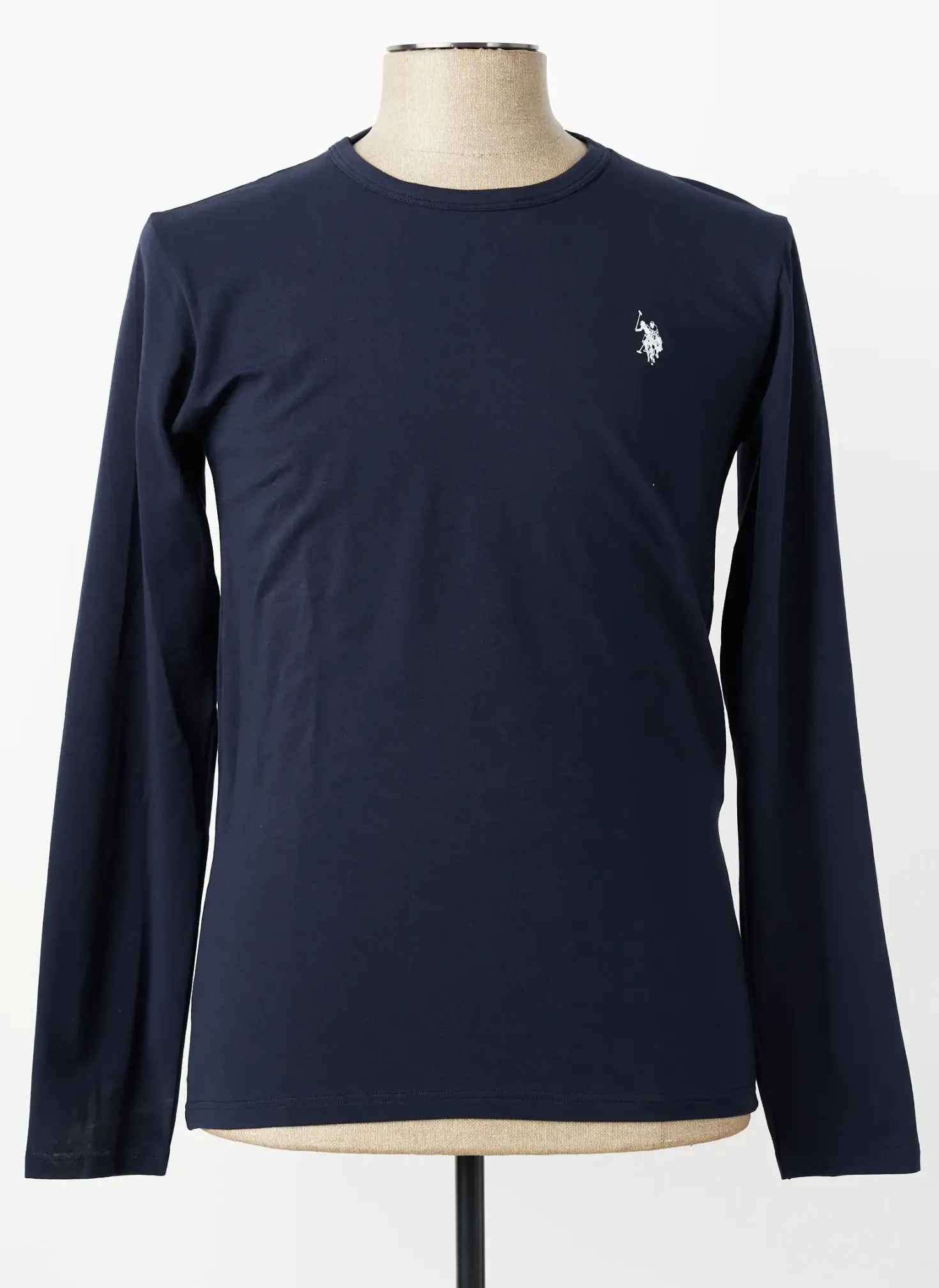 T-shirt U.s. Polo Assn Bleu Manches Longues