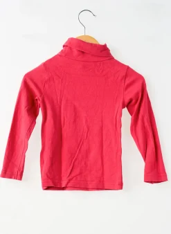 T-shirt Vynil Fraise Rouge Manches Longues