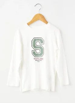 T-shirt Zy Blanc Manches Longues